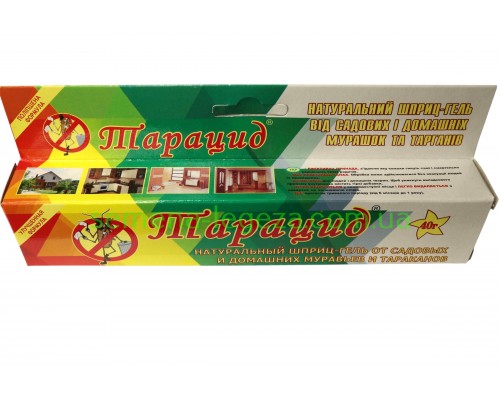 Шприц - Гель Тарацид от тараканов и муравьев - 40 гр.