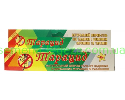 Шприц - Гель Тарацид от тараканов и муравьев - 40 гр.